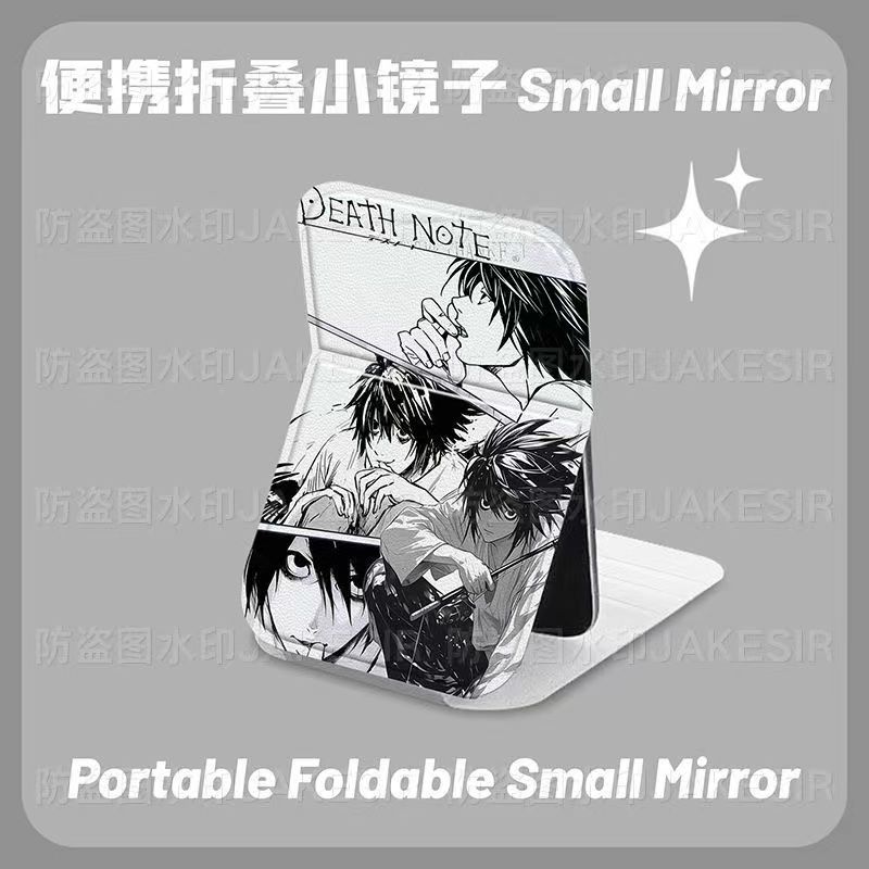 デスノート ヤガミ・ライト 折りたたみ式メイクアップミラー  - Desk Setup Lamp のレビューと価格
