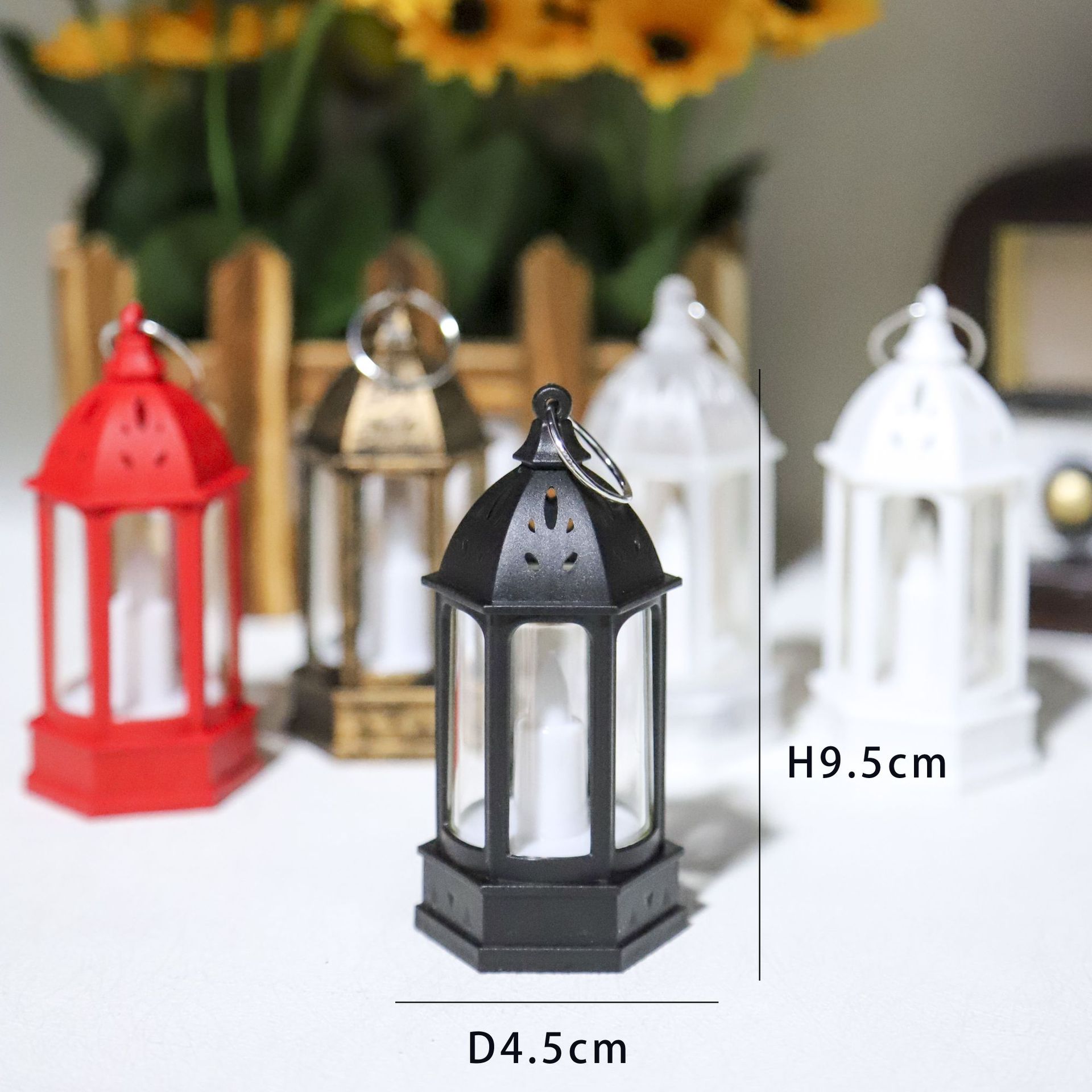 ミニクリエイティブ雰囲気ライトクリスマスレトロ電子キャンドル - Desk Setup Lamp のレビューと価格