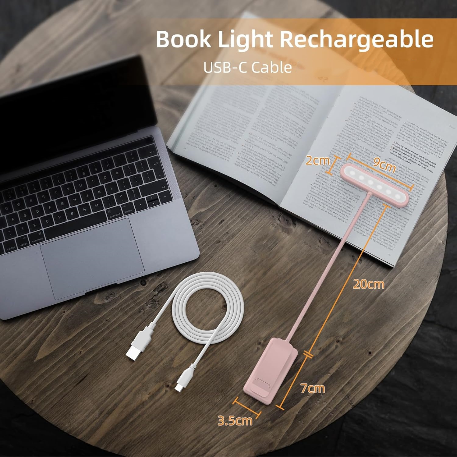 読書用ランプ ブッククランプ ブラック/ホワイト/ピンク U - Desk Setup Lamp のレビューと価格