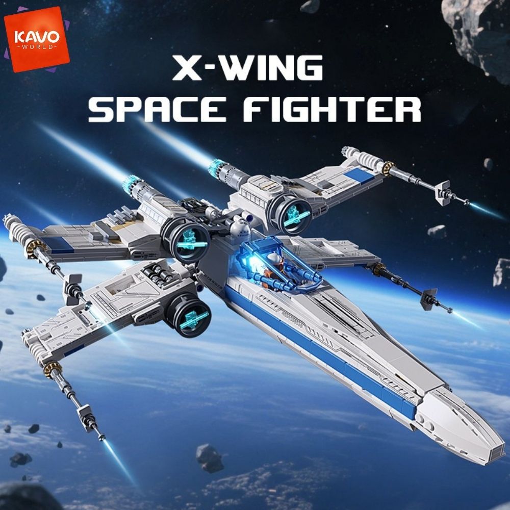 KAVOWORLD 1271ピース SF宇宙戦闘機組み立てブ - Desk Setup Xbox のレビューと価格