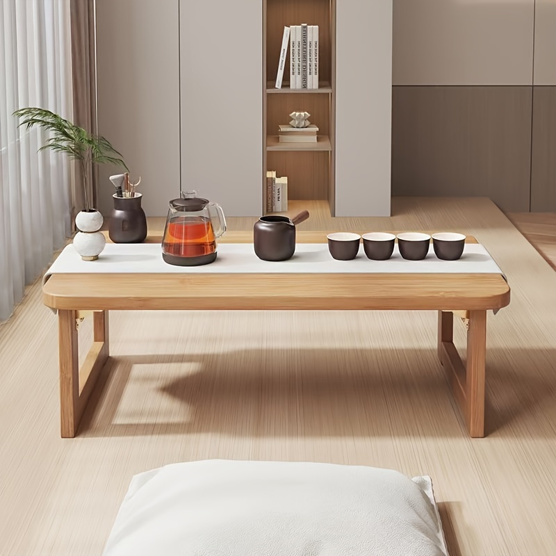 折りたたみ式ポータブルサイドテーブル竹製テーブルトップ木製フ - Desk Setup Minimalist のレビューと価格