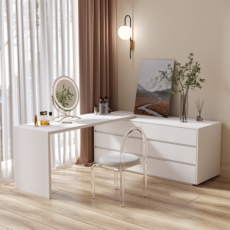 多機能フラットL字型ホームオフィスコンピューターデスクドレッ - Desk Setup L Shaped のレビューと価格