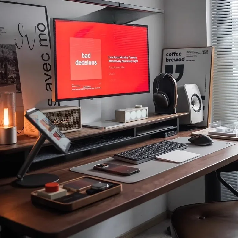 Z1モニター高さ調整ラック オフィス高級デスクセットアップ  - Setup Desk Monitor のレビューと価格
