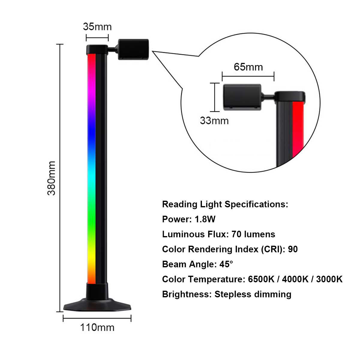 スマートライトバー LED RGB 音楽同期 アプリ制御 U - Desk Setup With Tv のレビューと価格